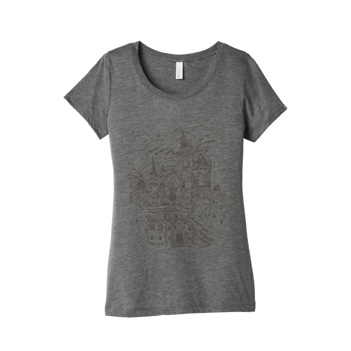 How the Kingdom Lights Shined Womens Triblend Tee Unisex