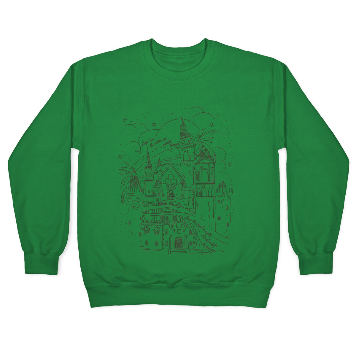 How the Kingdom Lights Shined Crewneck Unisex