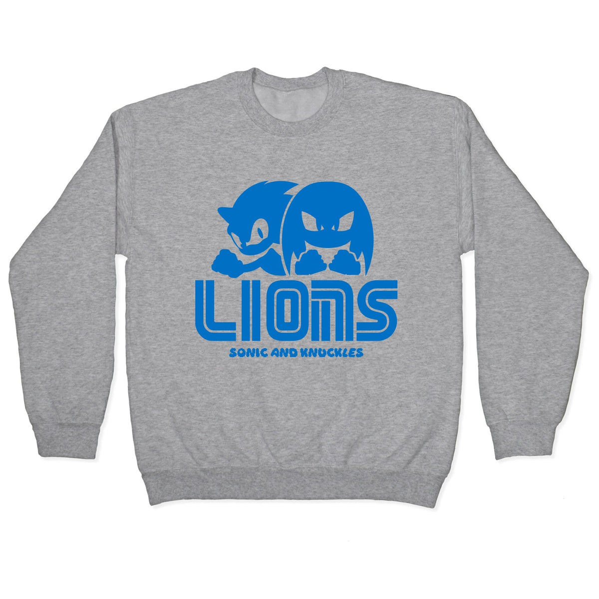 Sonic and Knuckles Lions Crewneck Unisex