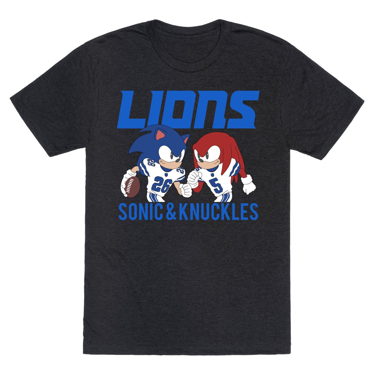 Lions Sonic and Knuckles Unisex Triblend Tee Unisex