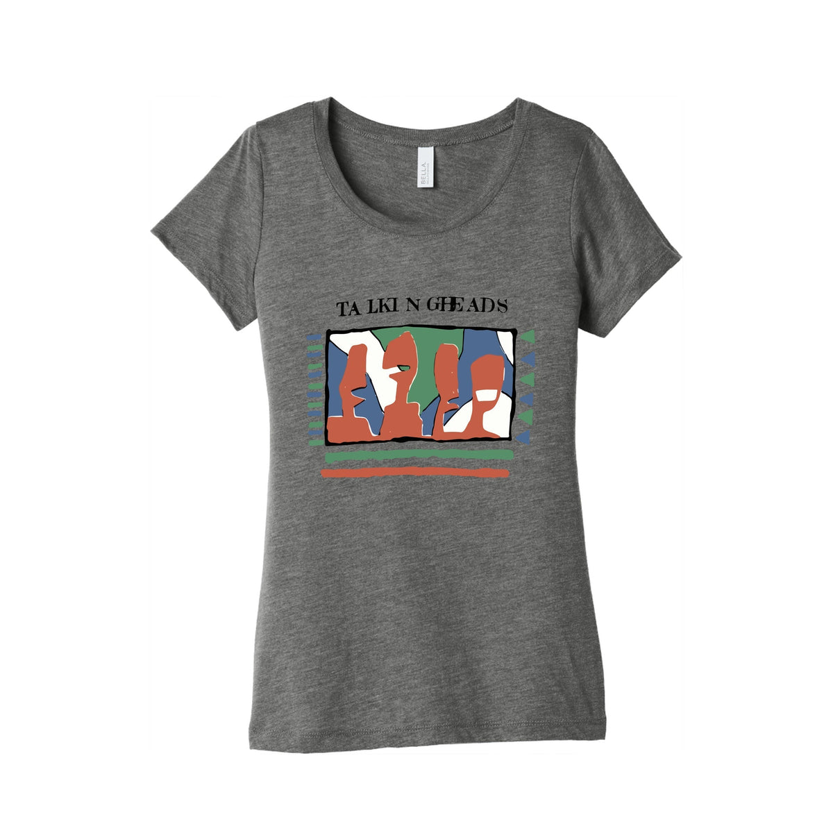 Talking Heads Womens Triblend Tee Unisex