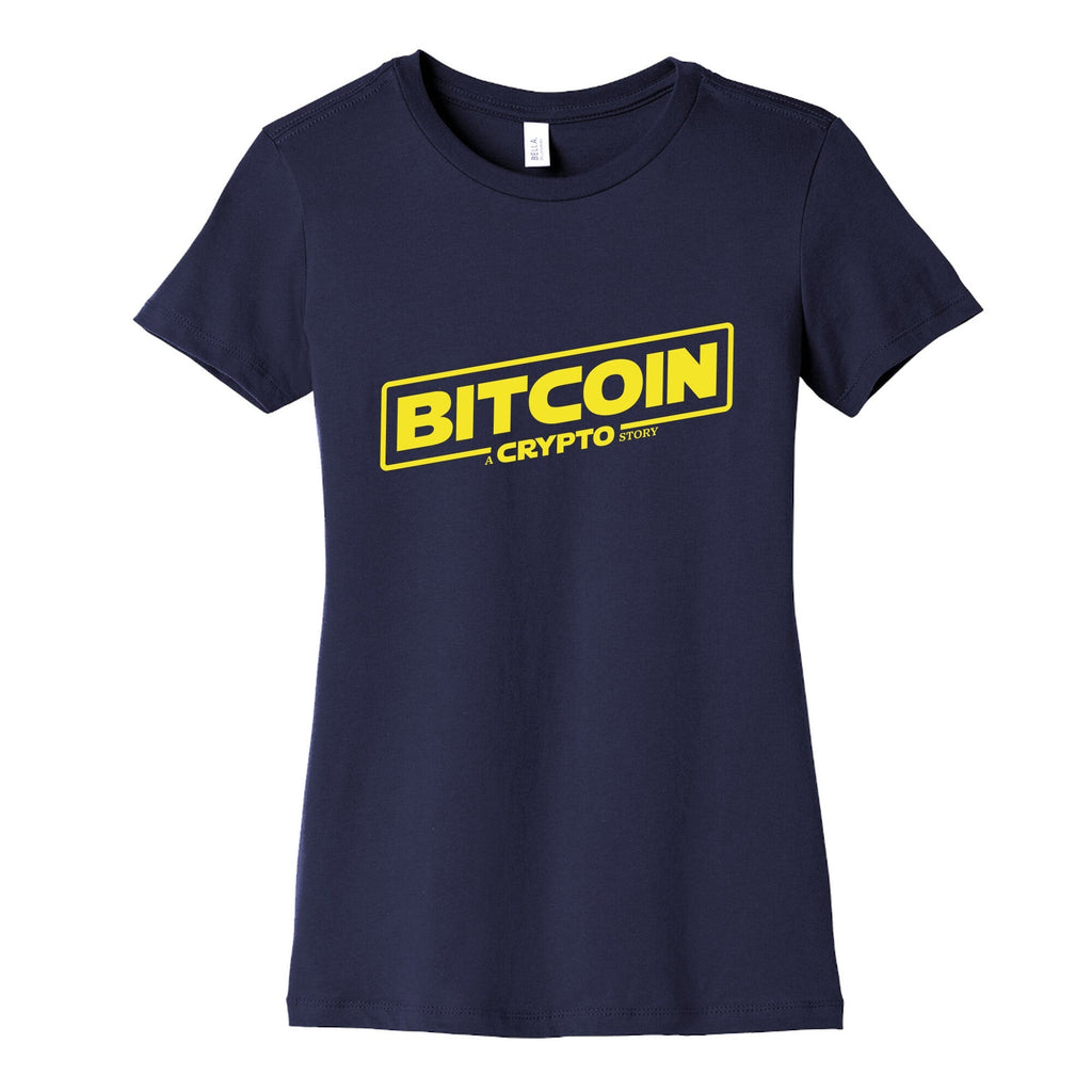 Bitcoin Crypto Womens Cotton Tee Unisex