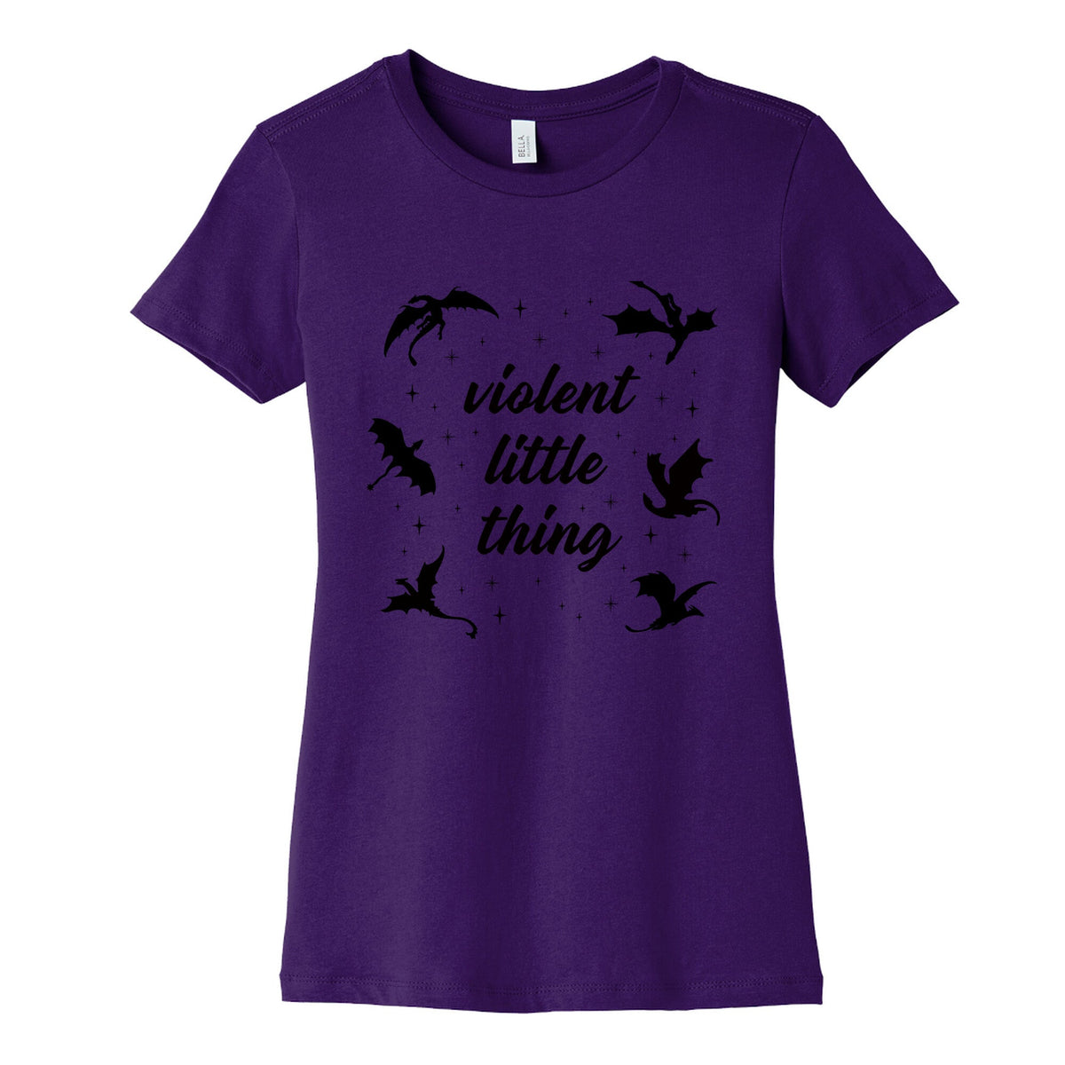 Fourth Wing Violent Little Thing Womens Cotton Tee Unisex
