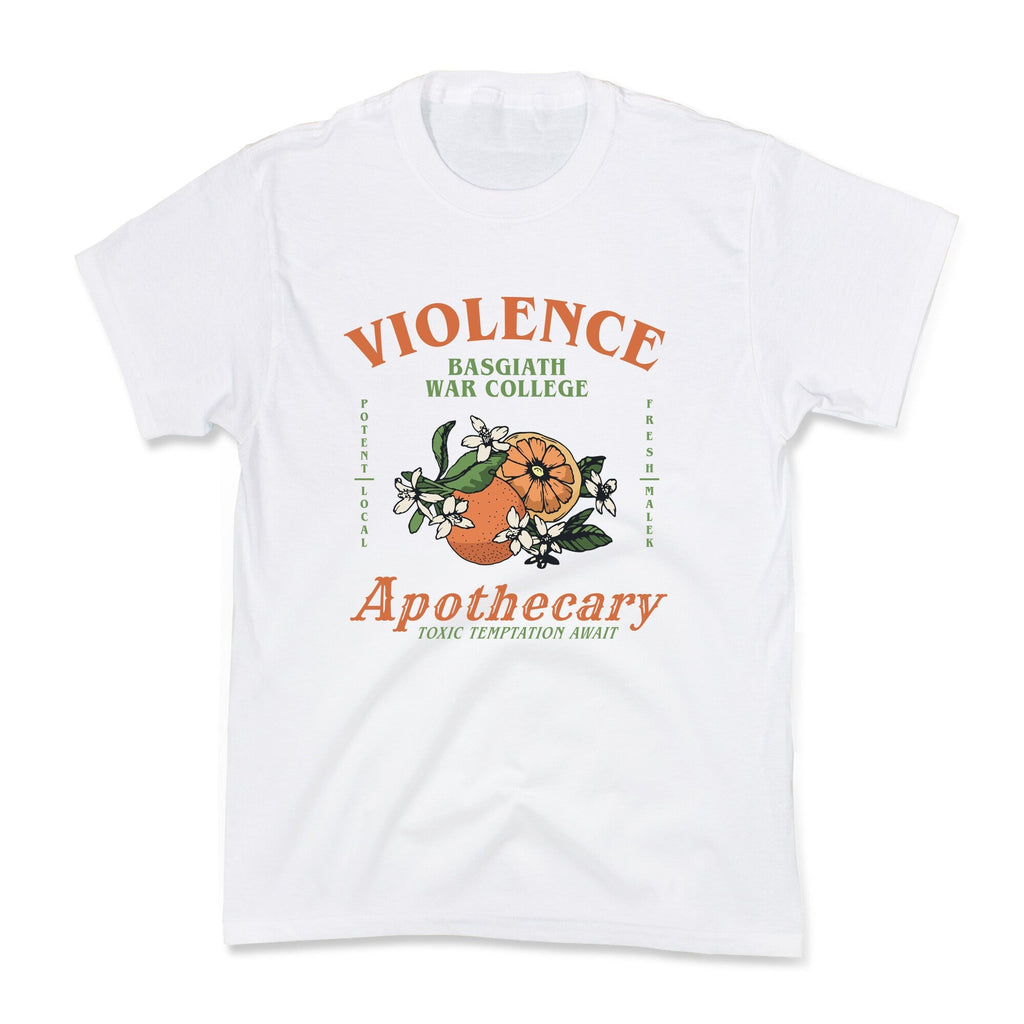 Fourth Wing Violence Apothecary Kids Tee Unisex