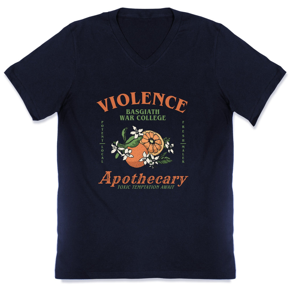 Fourth Wing Violence Apothecary V-Neck Unisex