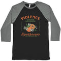 Fourth Wing Violence Apothecary Baseball Tee Unisex