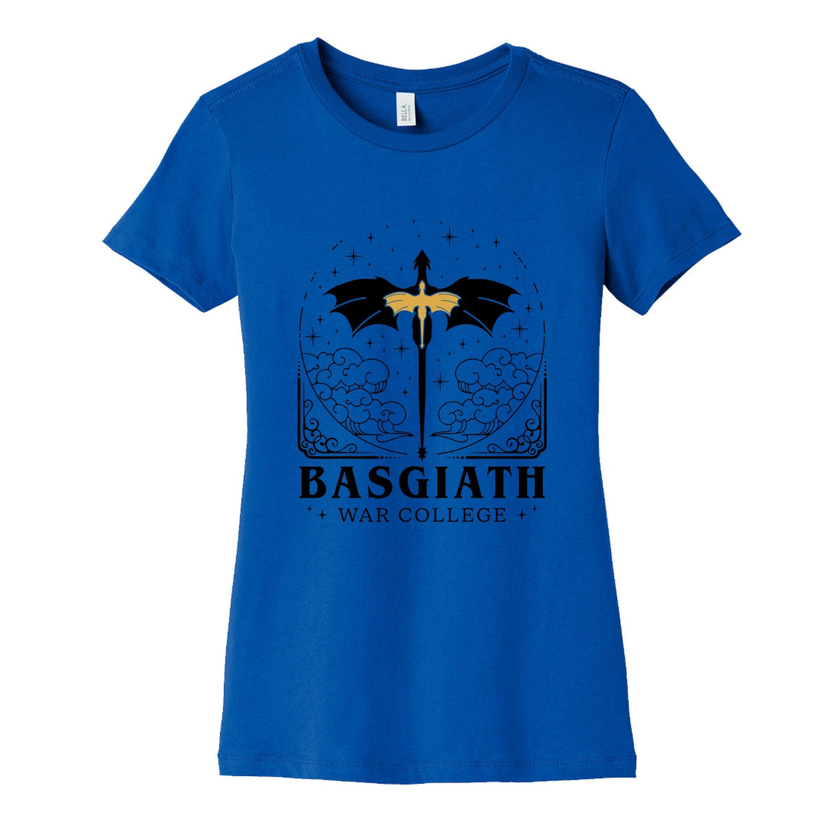 Fourth Wing Basgiath War College Womens Cotton Tee Unisex