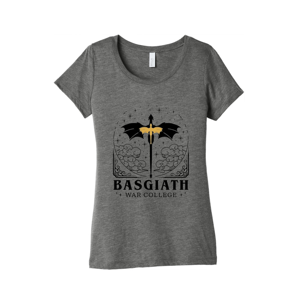 Fourth Wing Basgiath War College Womens Triblend Tee Unisex