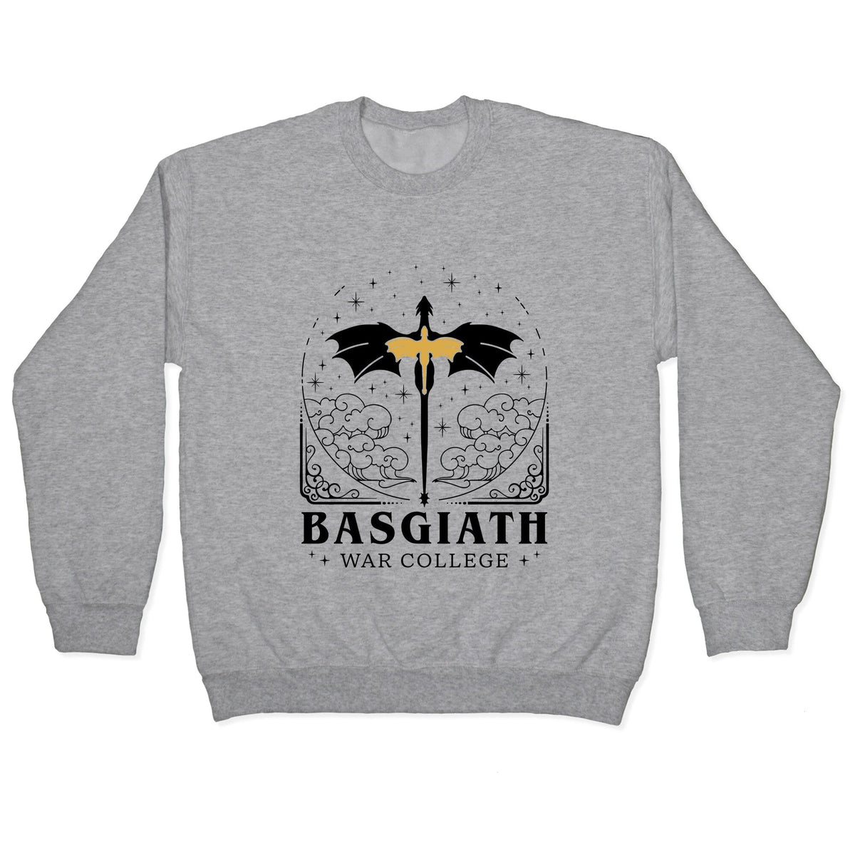 Fourth Wing Basgiath War College Crewneck Unisex