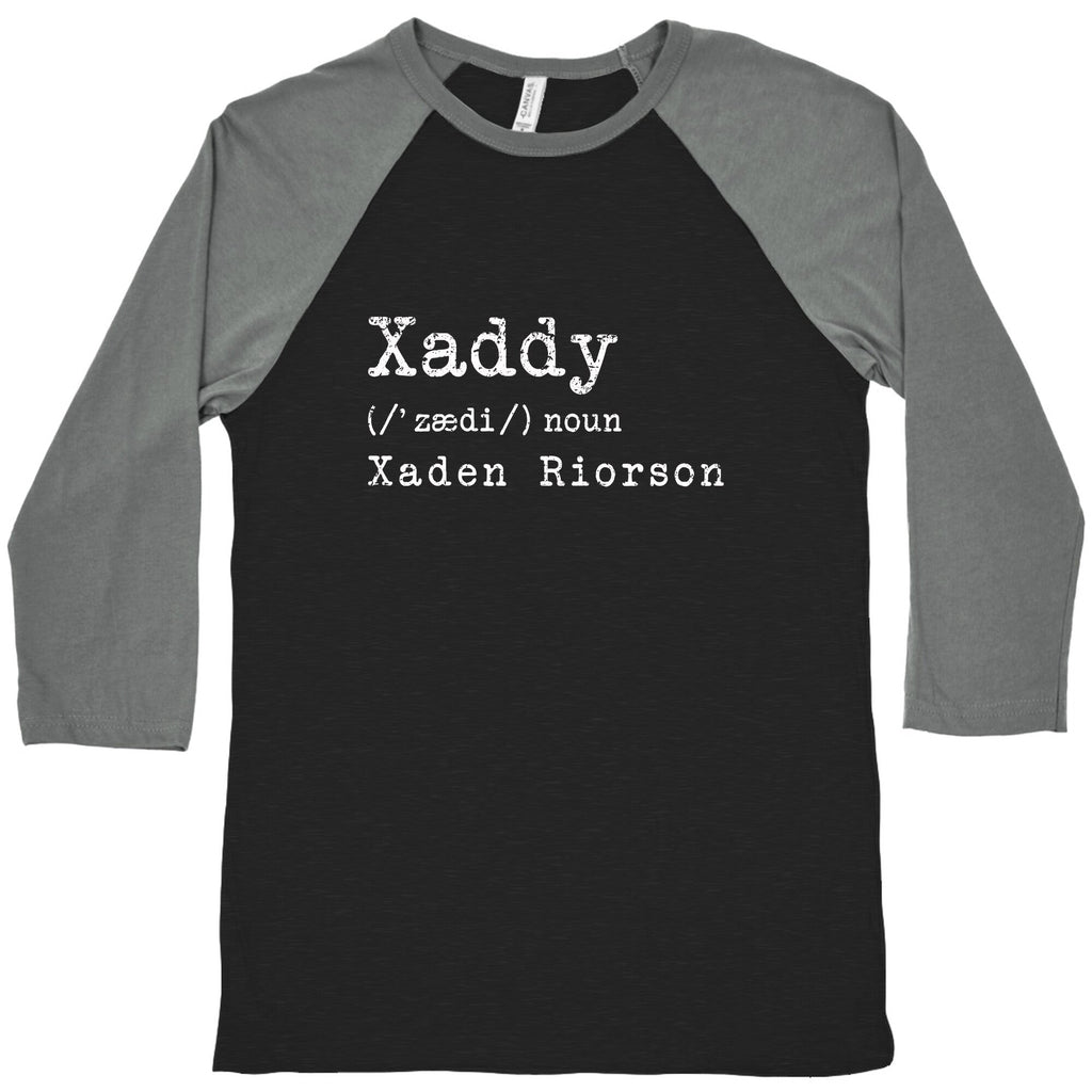 Fourth Wing Zaddy Baseball Tee Unisex