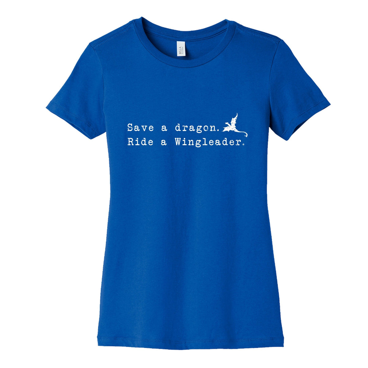 Fourth Wing Save a Dragon Womens Cotton Tee Unisex