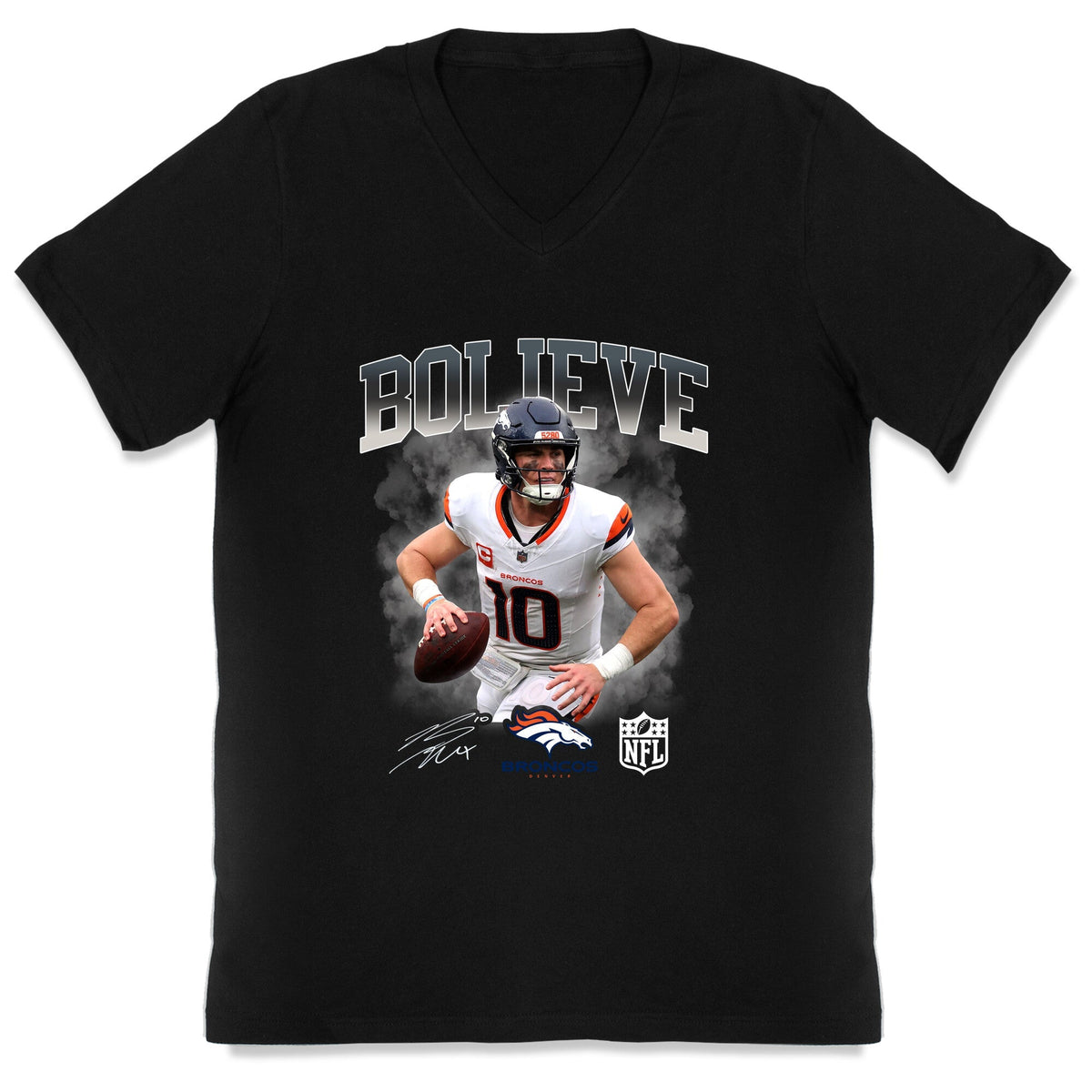 Bo Nix Bolieve V-Neck Unisex