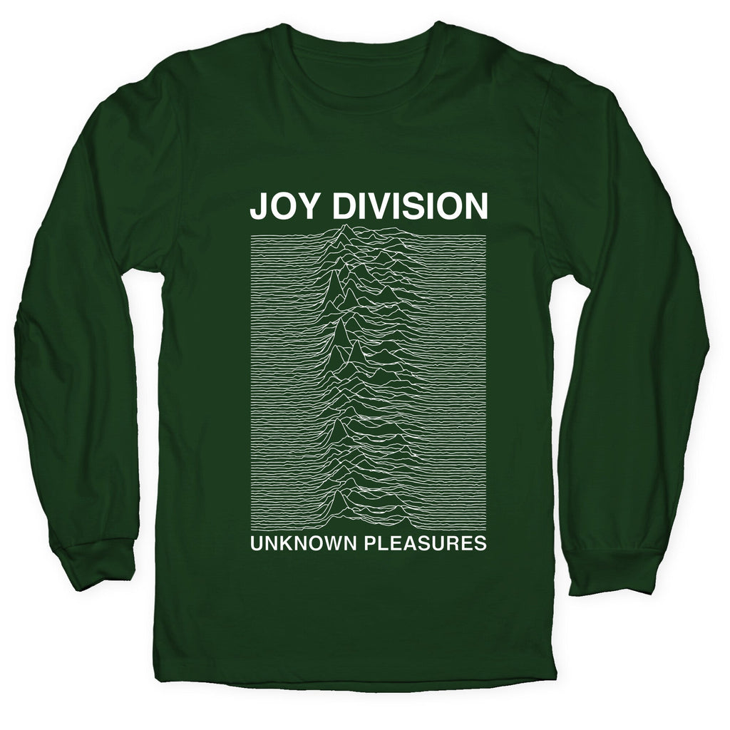 Joy Division Unknown Pleasures Longsleeve Tee Unisex