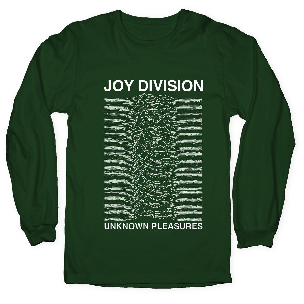 Joy Division Unknown Pleasures Longsleeve Tee Unisex