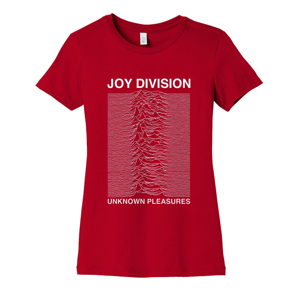 Joy Division Unknown Pleasures Womens Cotton Tee Unisex