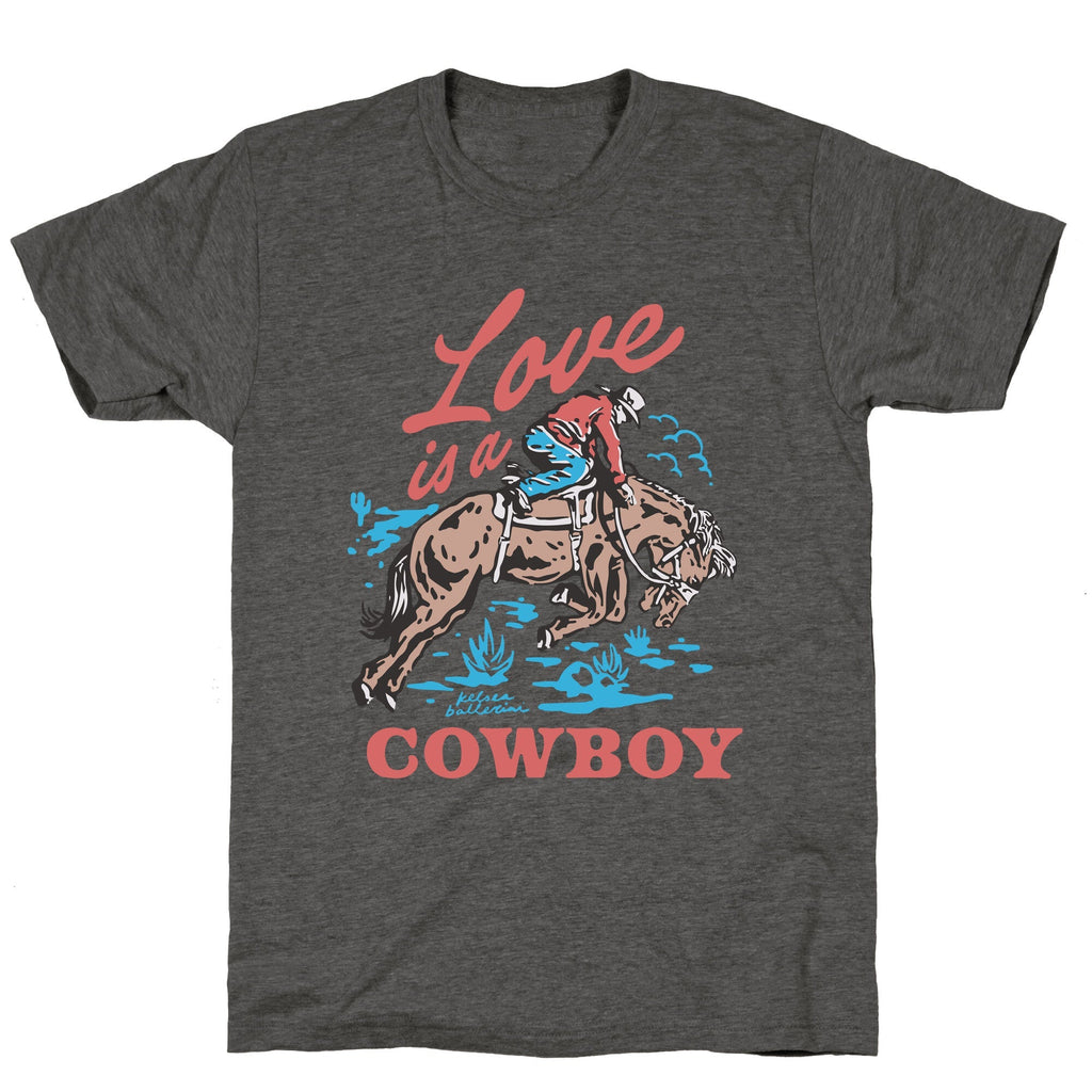Kelsea Ballerini Love Is A Cowboy Unisex Triblend Tee Unisex