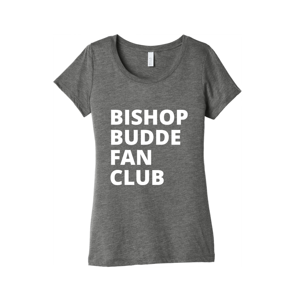 Bishop Budde Fan Club Womens Triblend Tee Unisex