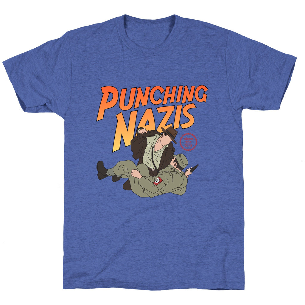 Punching Nazis Since 36 Unisex Triblend Tee Unisex
