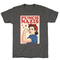 Punch Nazis Unisex Triblend Tee Unisex