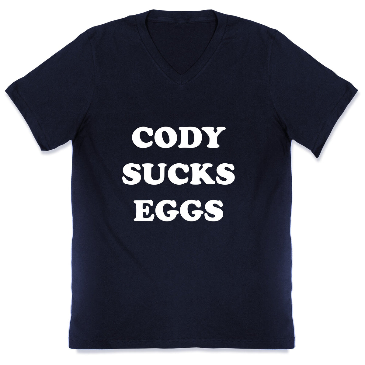 Cody Sucks Eggs V-Neck Unisex