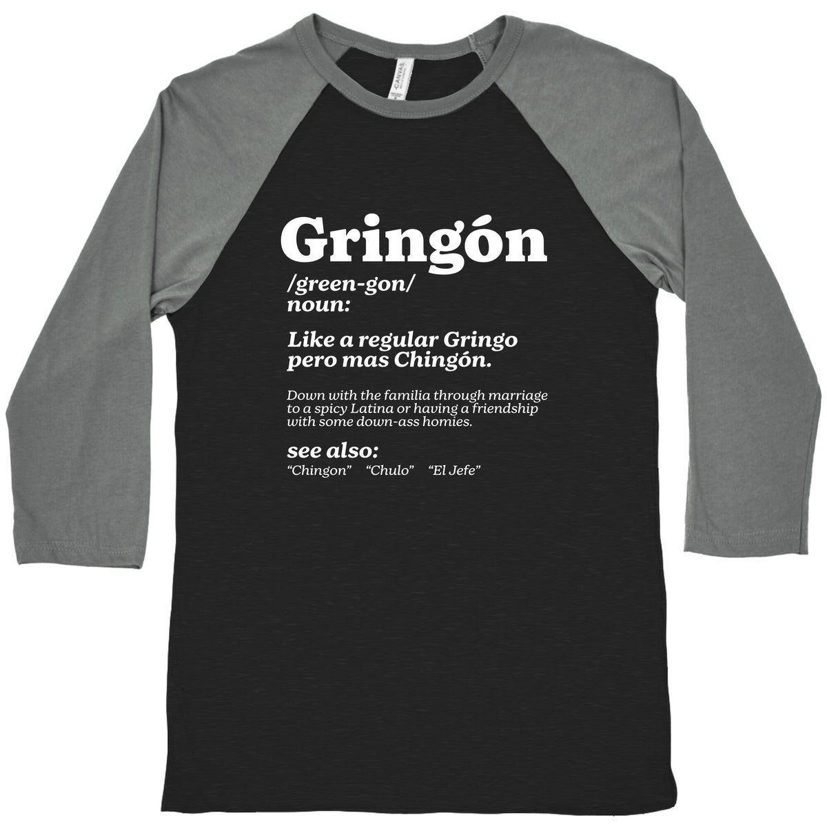Gringon Baseball Tee Unisex