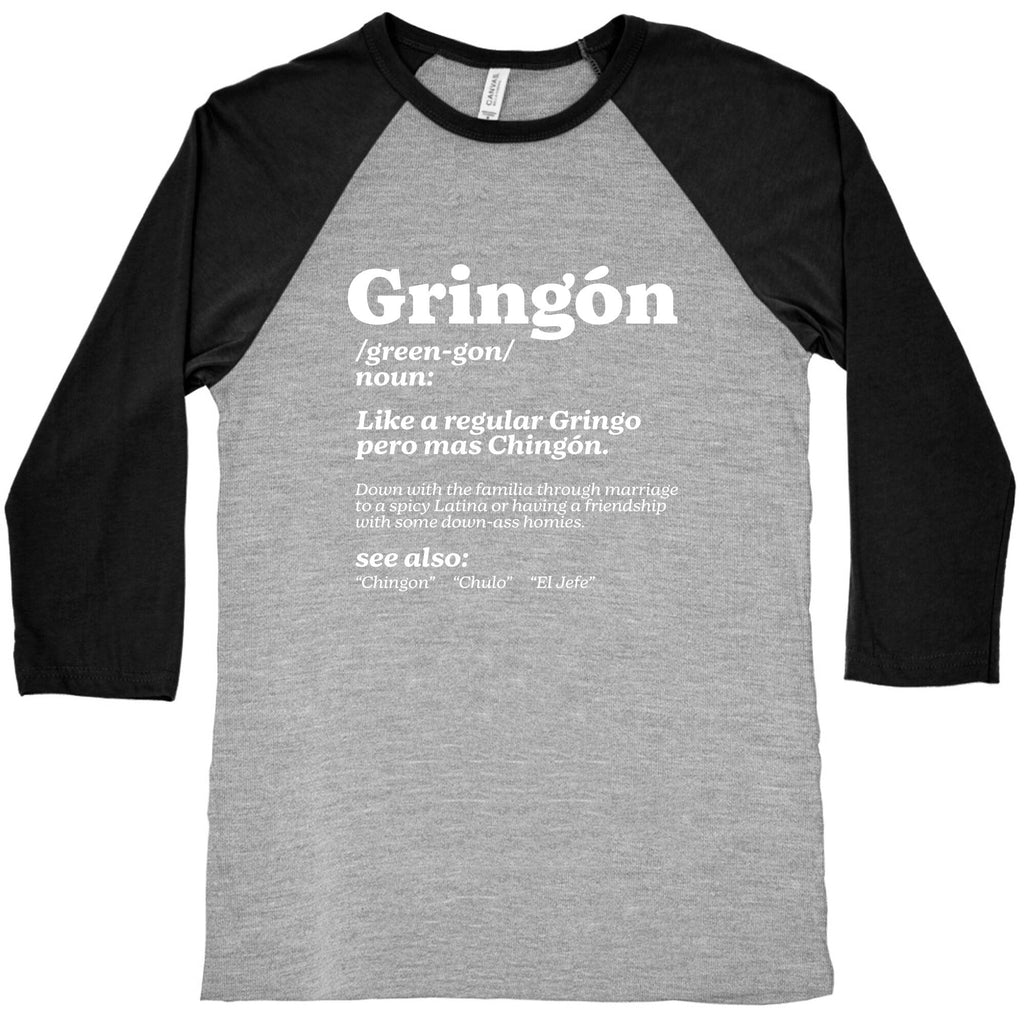 Gringon Baseball Tee Unisex