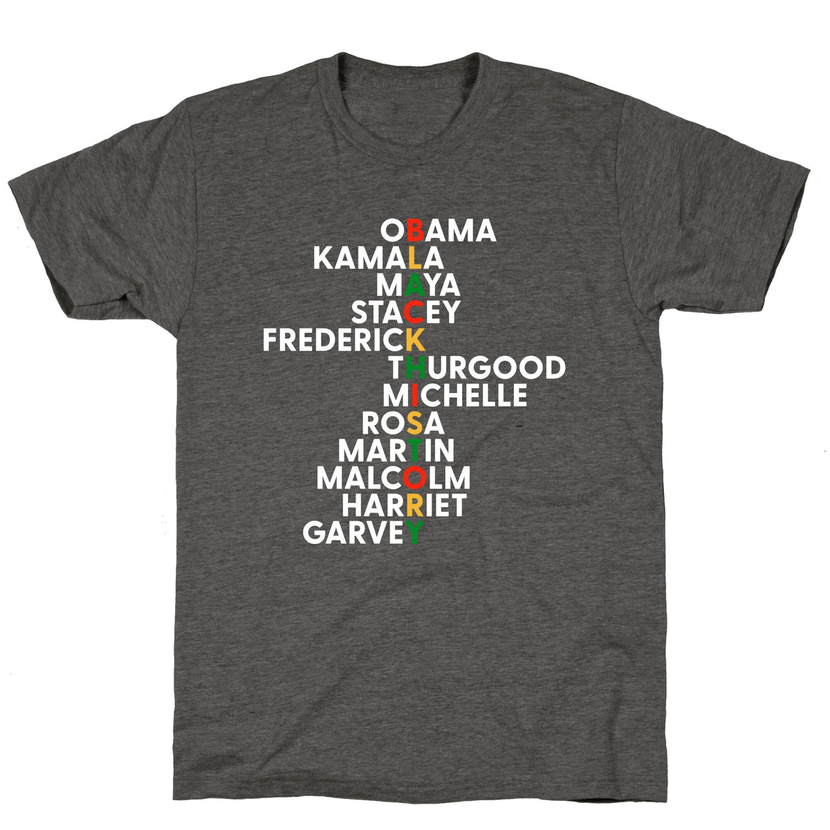 Black History Month Leaders Unisex Triblend Tee Unisex