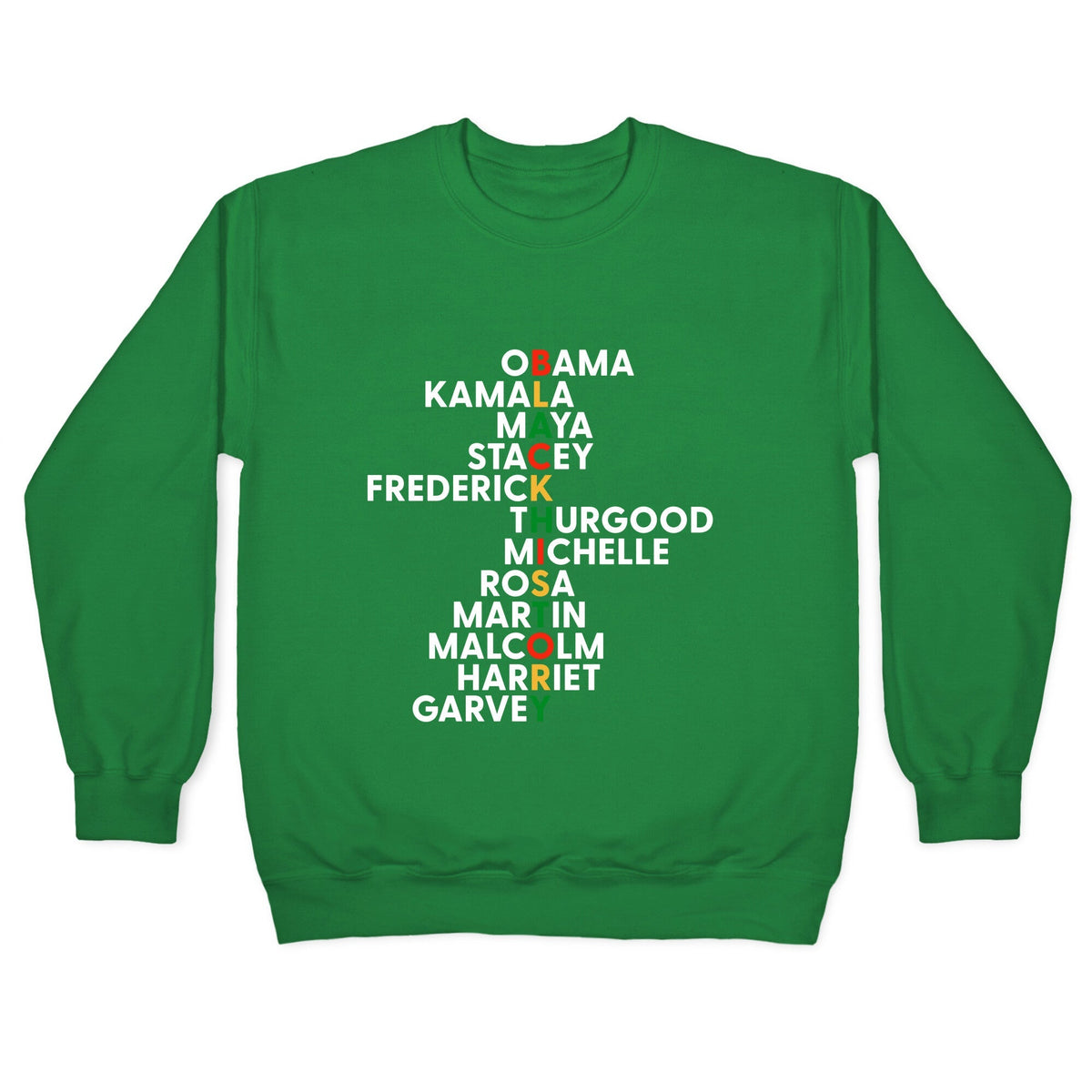 Black History Month Leaders Crewneck Unisex