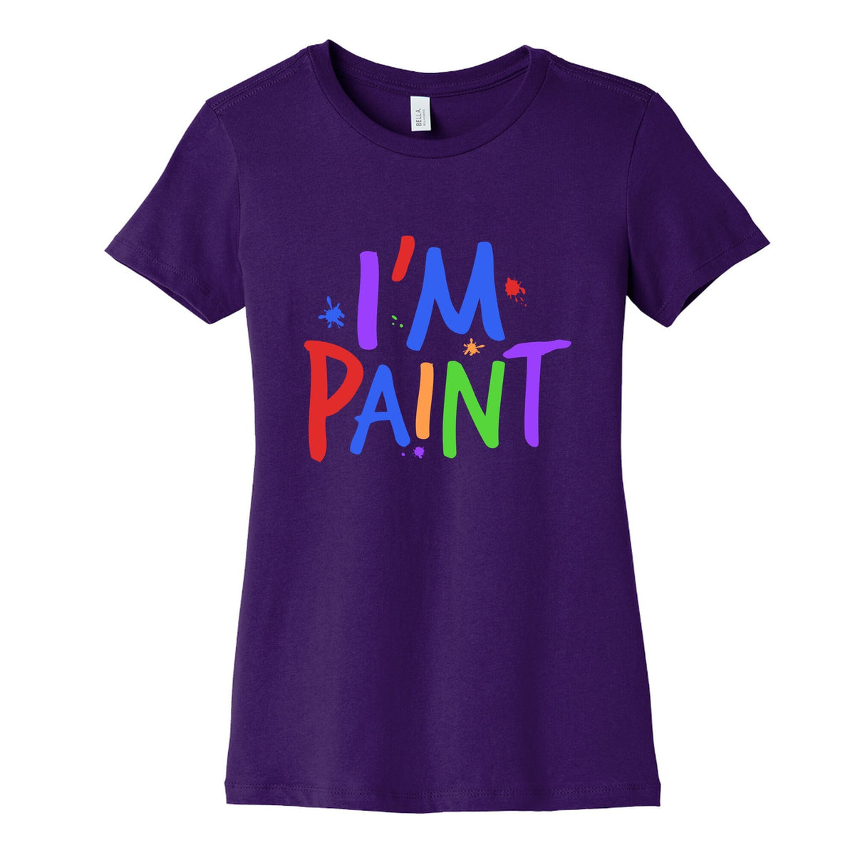 I Love To Finger Paint Couples 2 Womens Cotton Tee Unisex