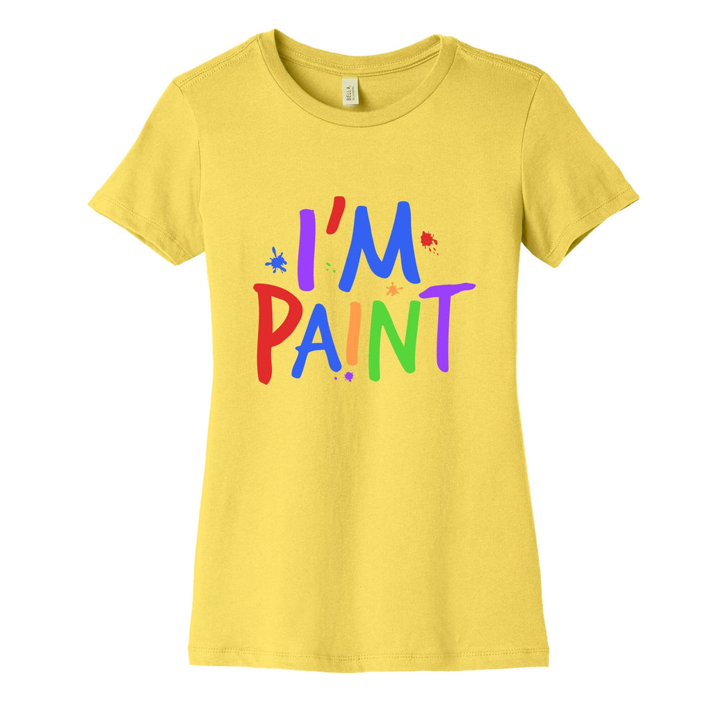 I Love To Finger Paint Couples 2 Womens Cotton Tee Unisex