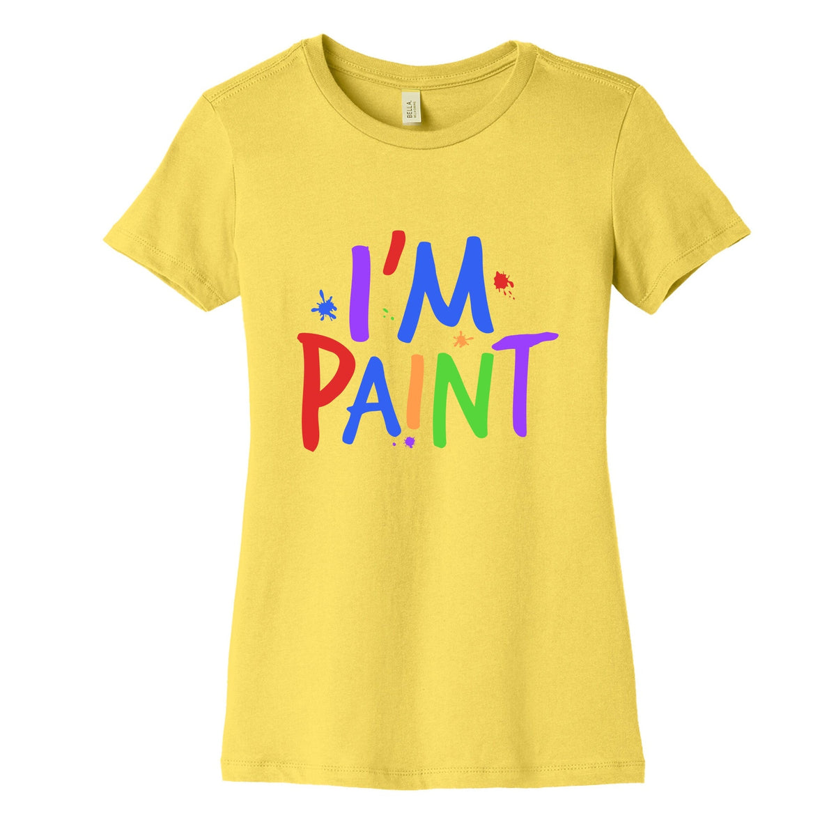 I Love To Finger Paint Couples 2 Womens Cotton Tee Unisex