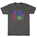 I Love To Finger Paint Couples 2 Unisex Triblend Tee Unisex
