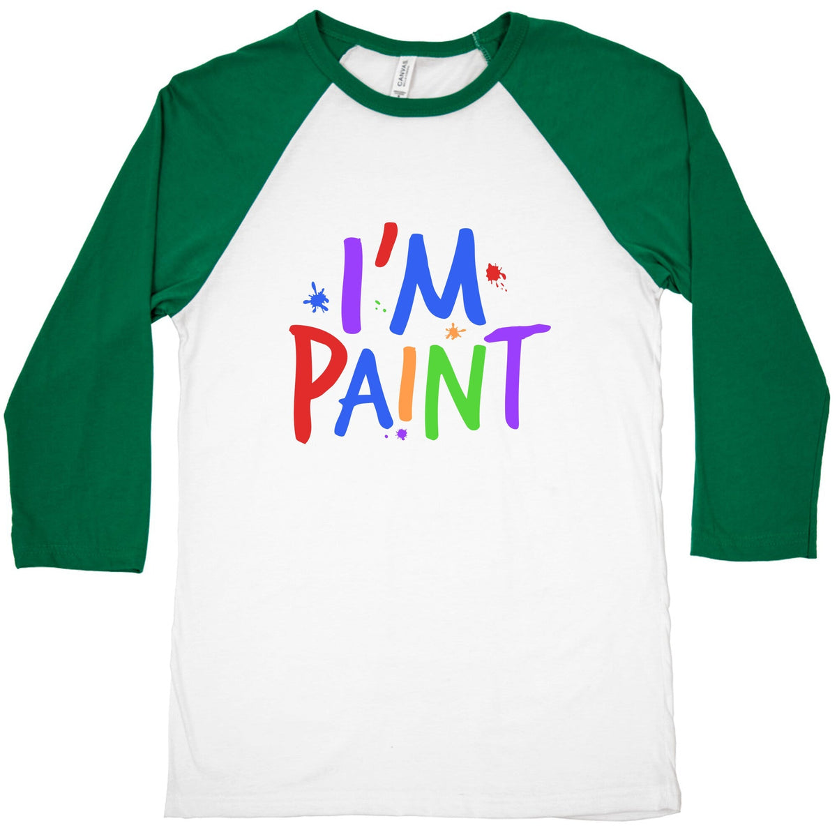 I Love To Finger Paint Couples 2 Baseball Tee Unisex