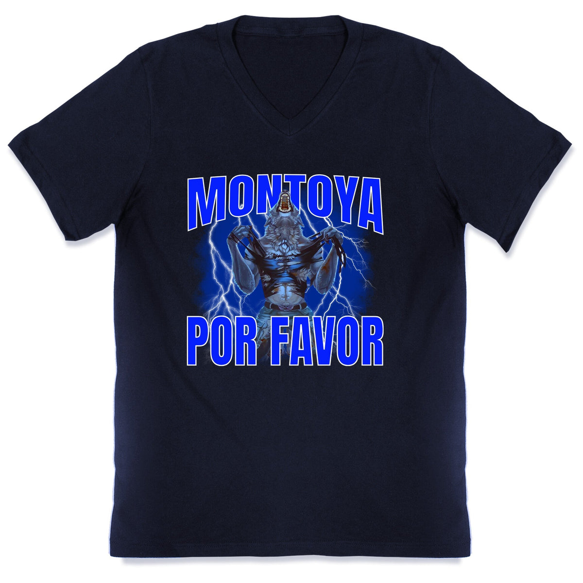 Montoya Por Favor Wolf Meme V-Neck Unisex