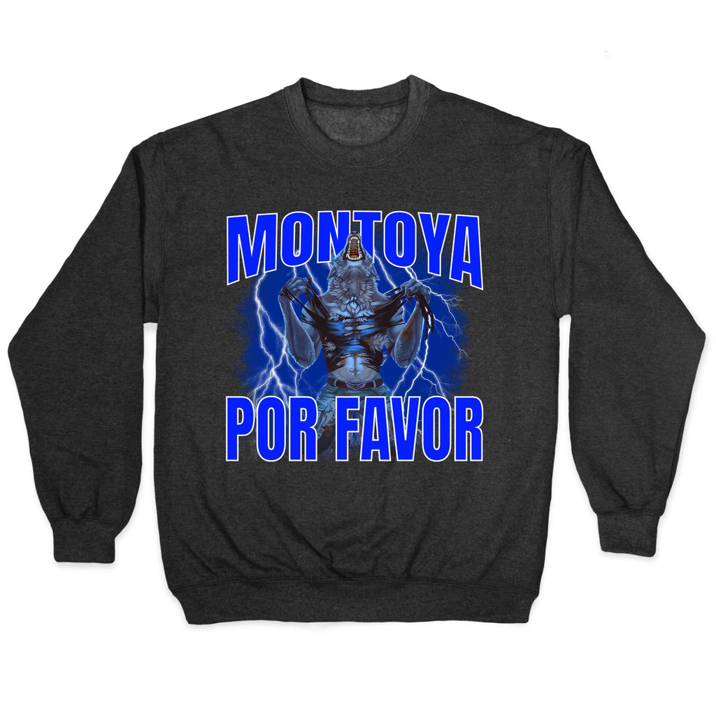Montoya Por Favor Wolf Meme Crewneck Unisex