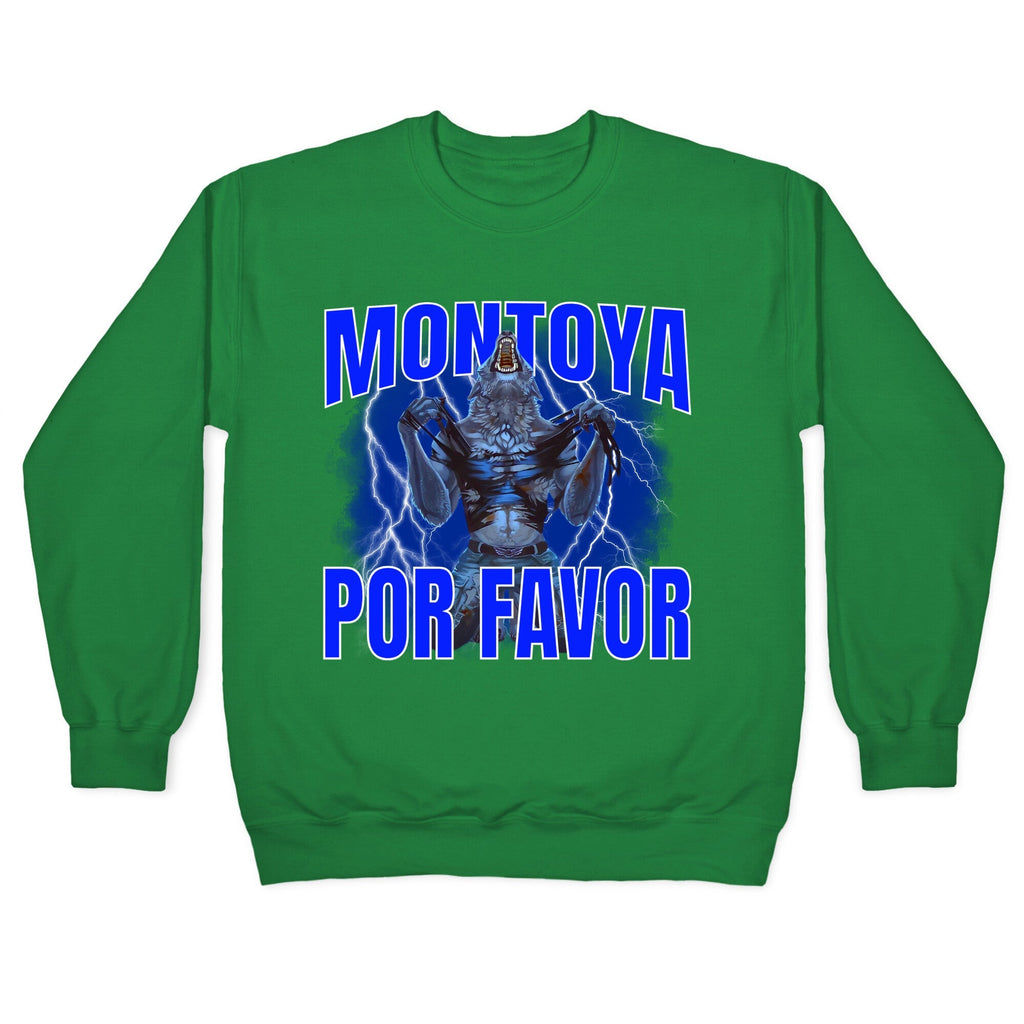 Montoya Por Favor Wolf Meme Crewneck Unisex