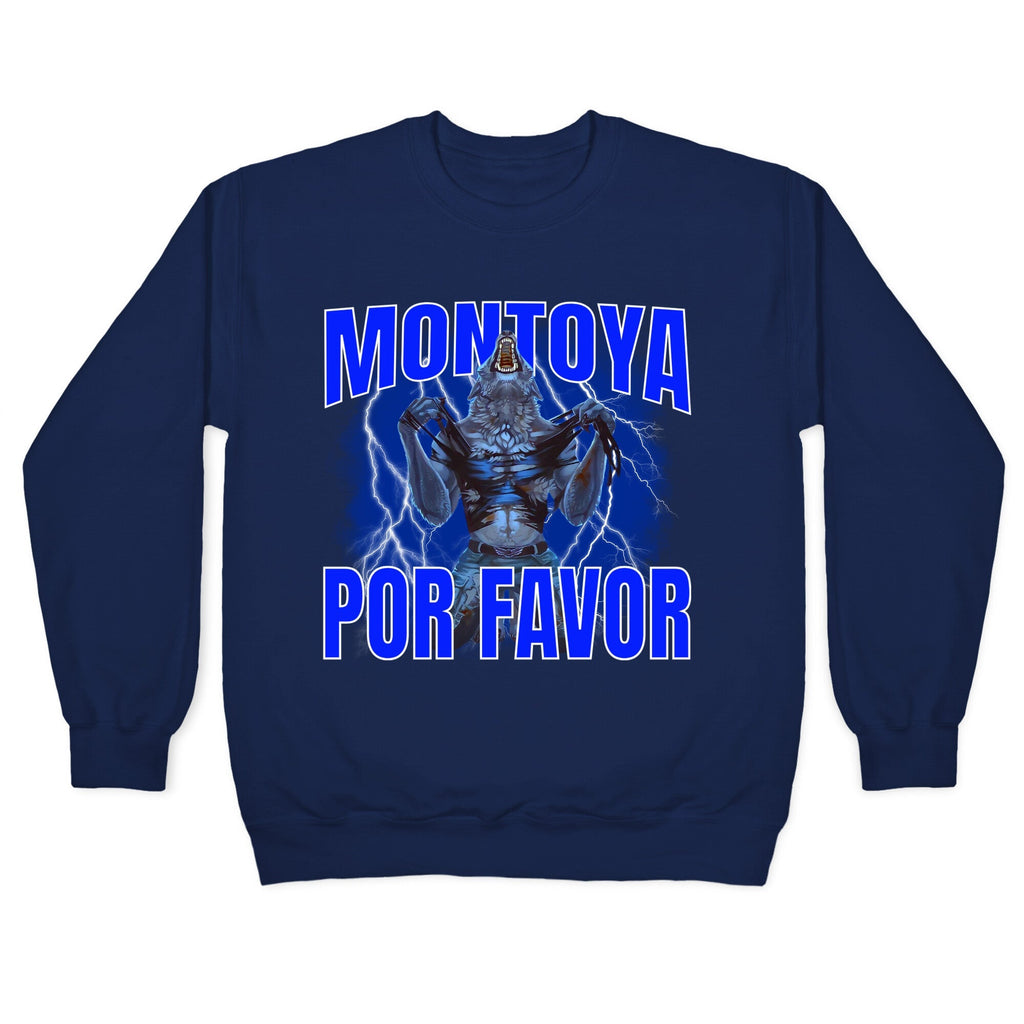 Montoya Por Favor Wolf Meme Crewneck Unisex