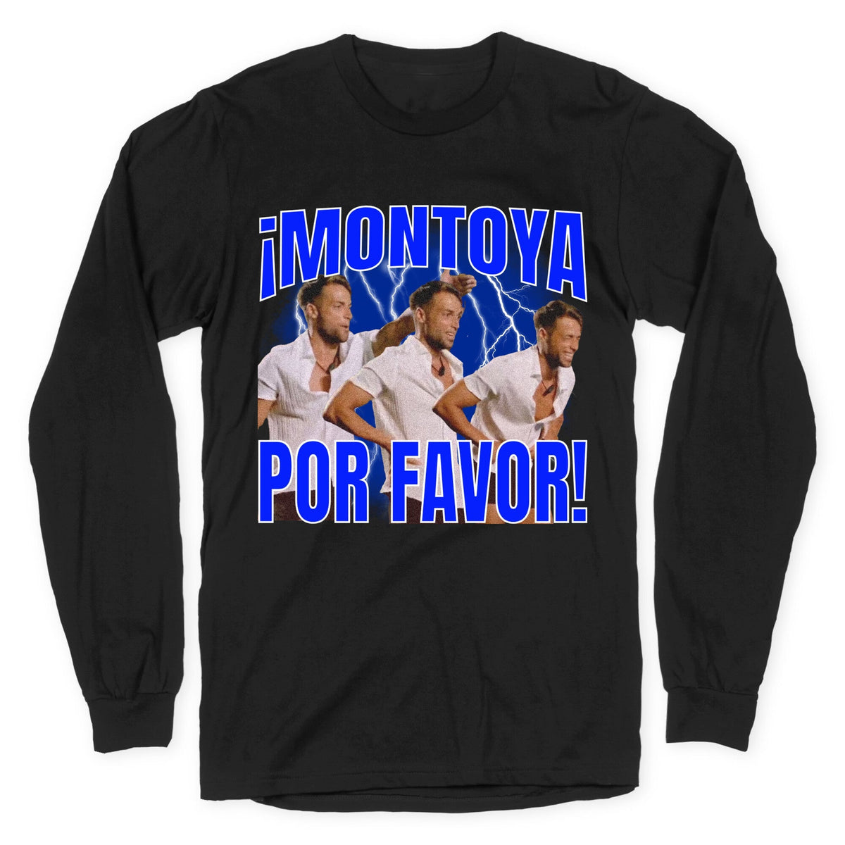 Montoya Por Favor Vintage Longsleeve Tee Unisex