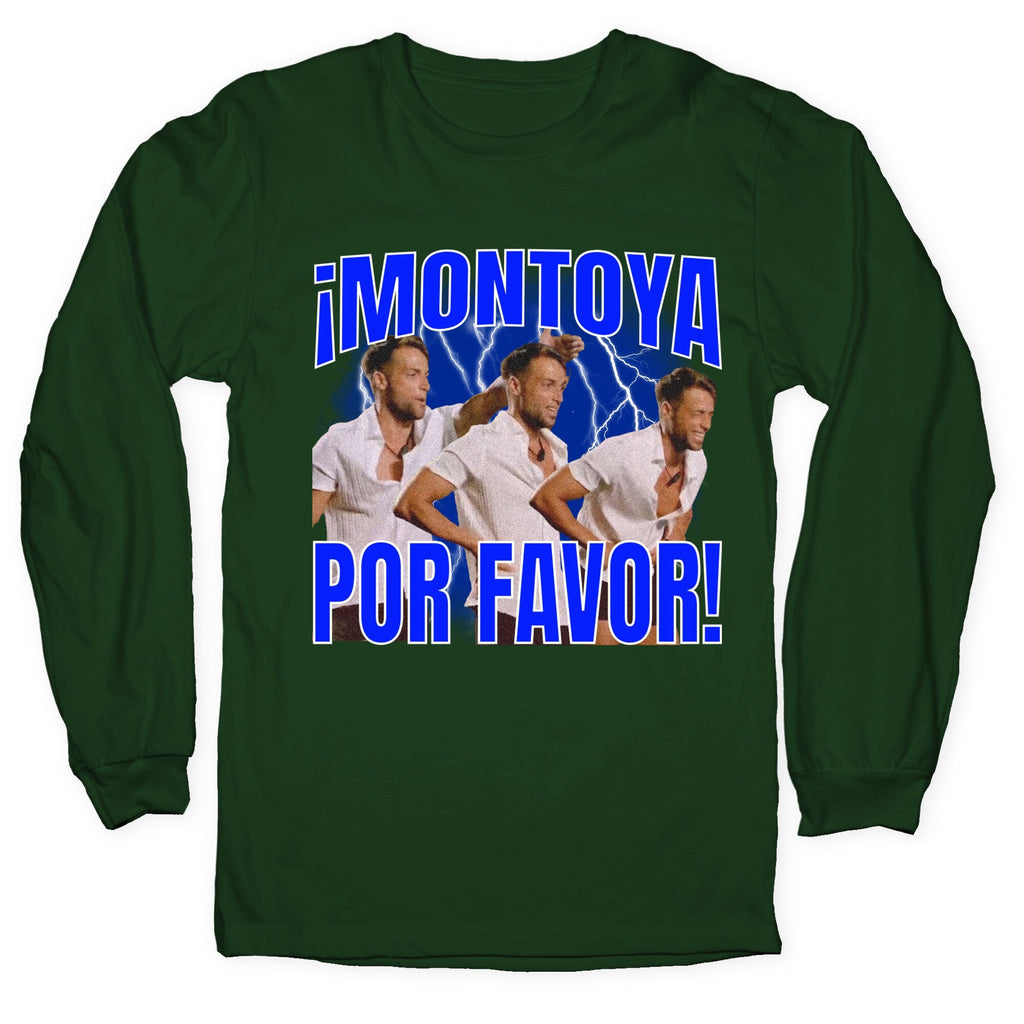Montoya Por Favor Vintage Longsleeve Tee Unisex
