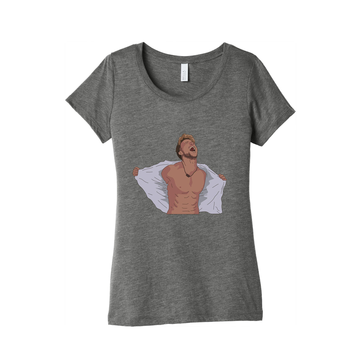 Montoya Por Favor Scream Womens Triblend Tee Unisex