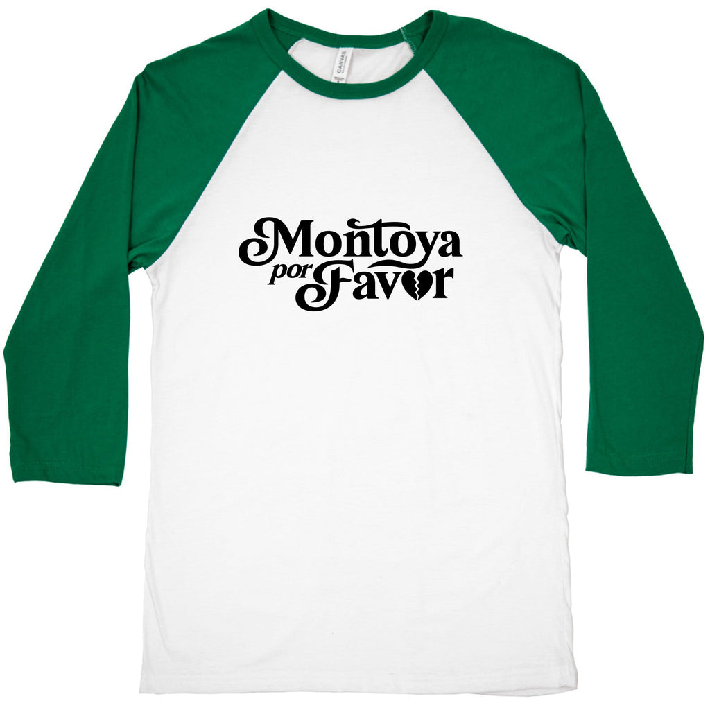 Montoya Por Favor Heartbreak Baseball Tee Unisex