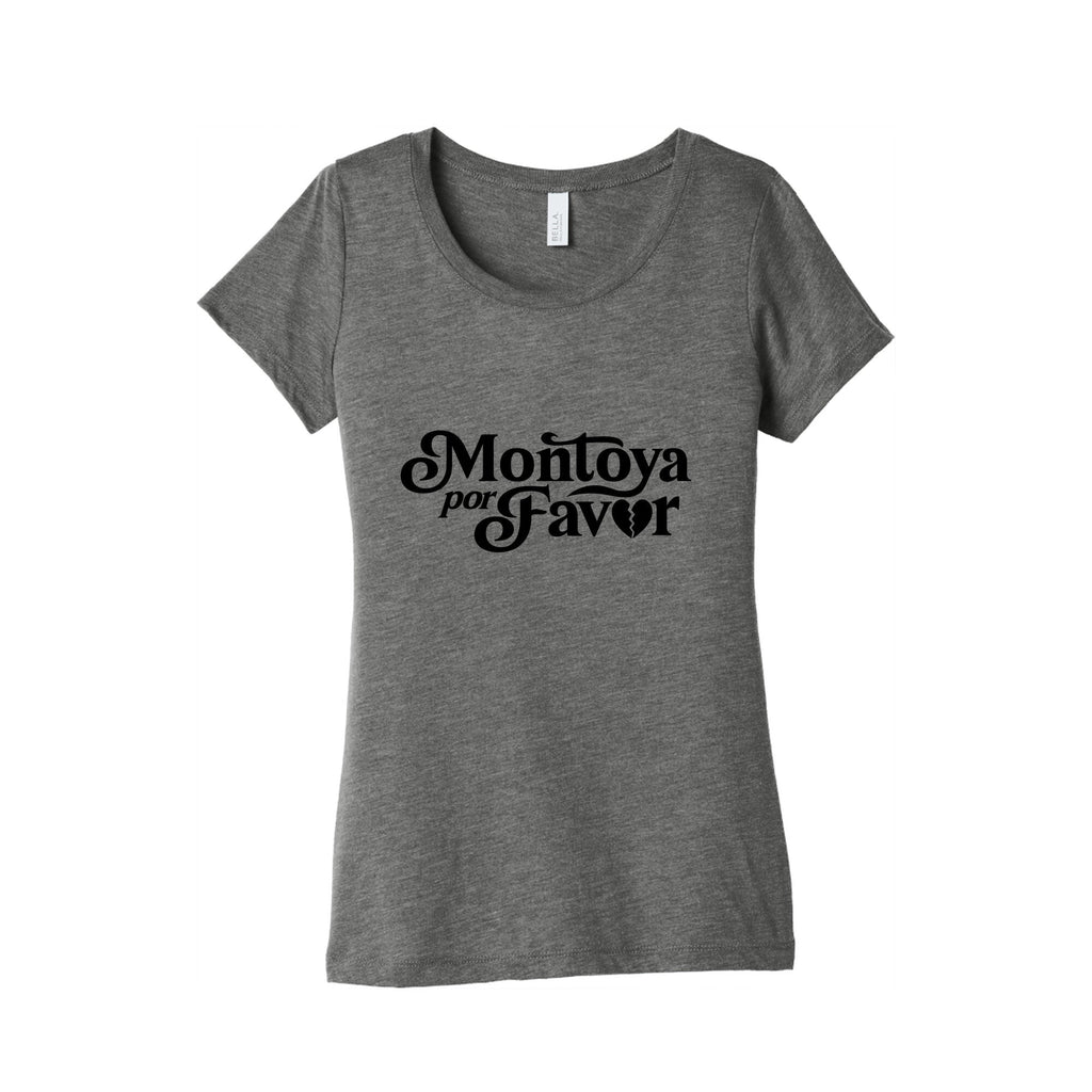 Montoya Por Favor Heartbreak Womens Triblend Tee Unisex