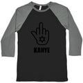 Middle Finger F Kanye Baseball Tee Unisex