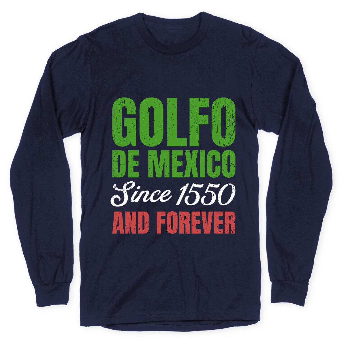 Golfo De Mexico Longsleeve Tee Unisex