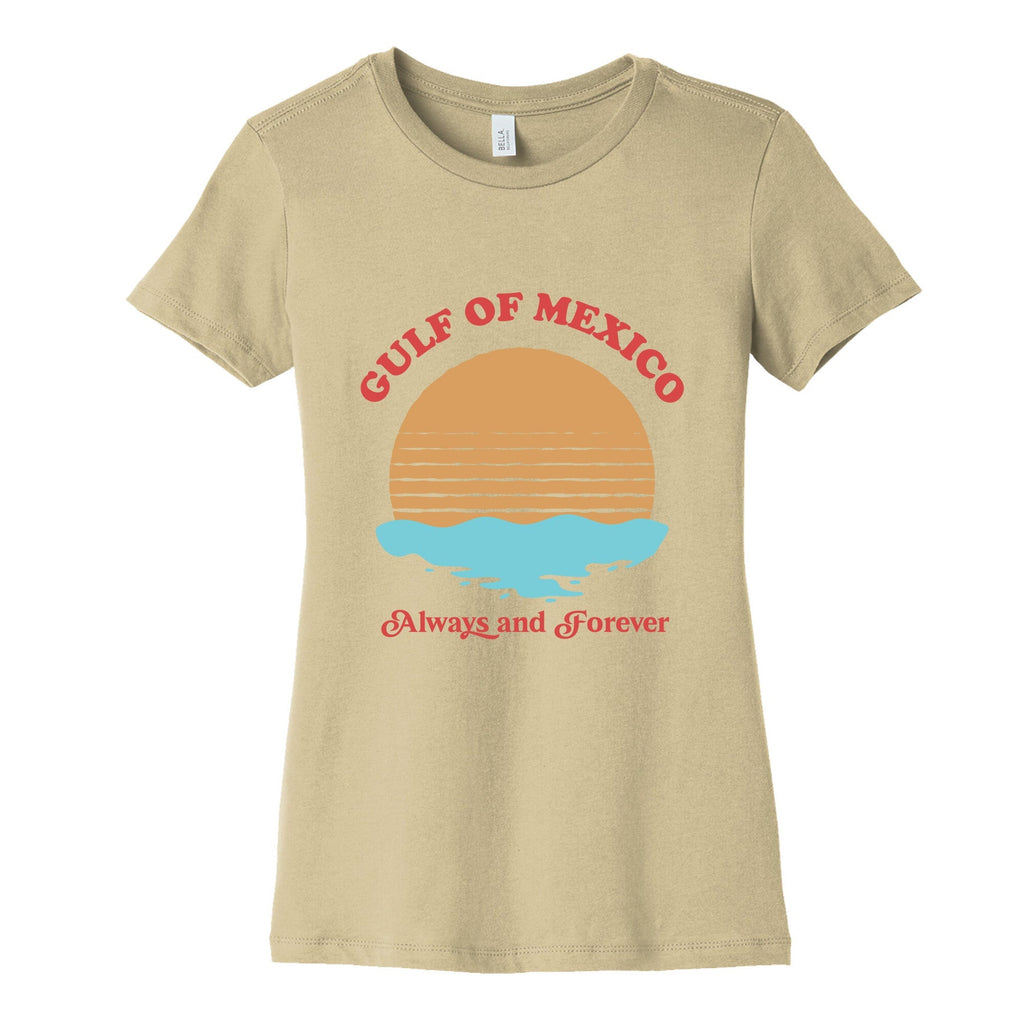 Gulf of Mexico Always Forever Womens Cotton Tee Unisex