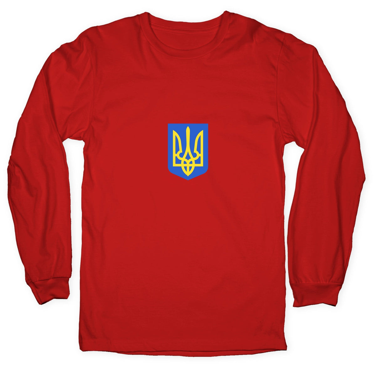 Zelensky Ukraine Trident Longsleeve Tee Unisex