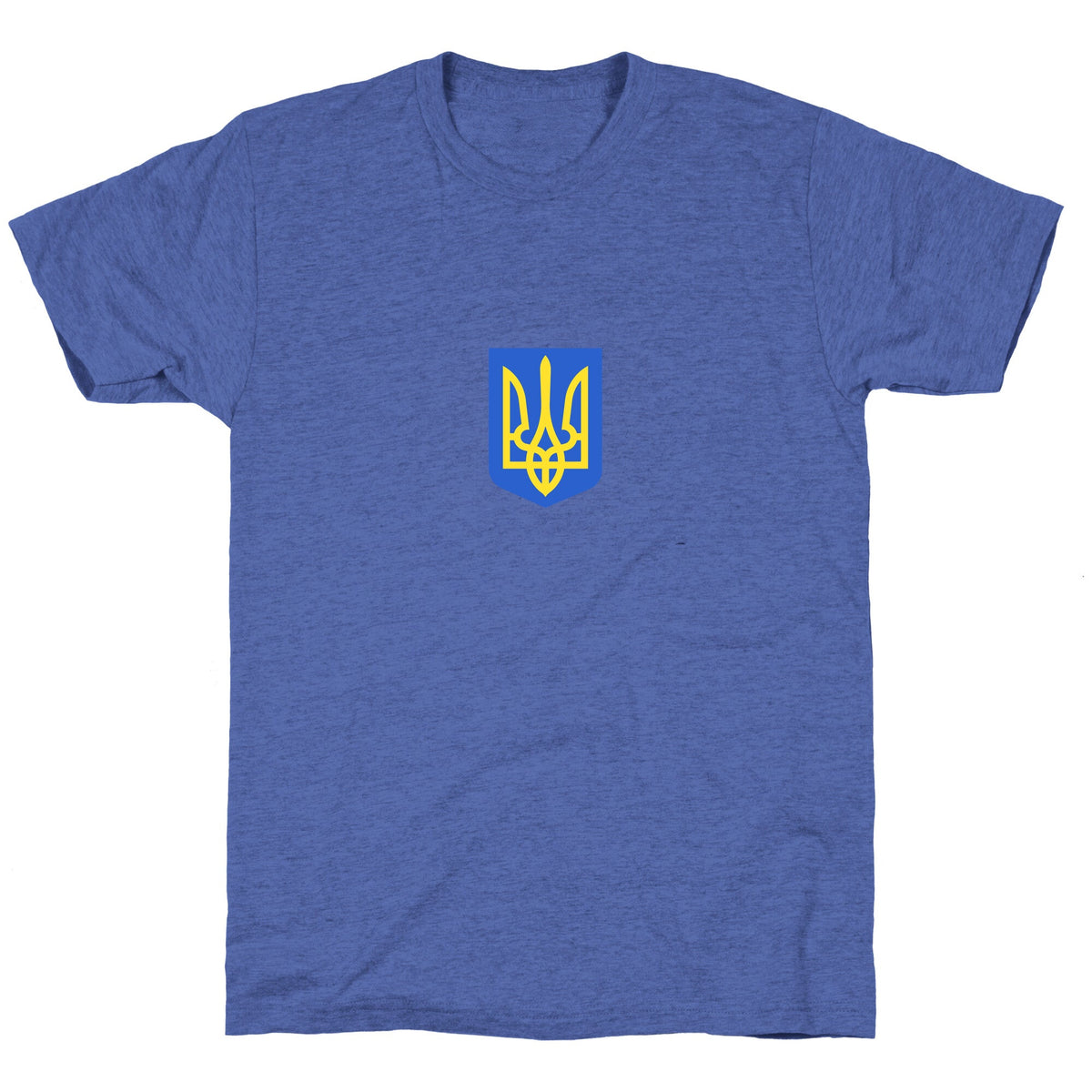 Zelensky Ukraine Trident Unisex Triblend Tee Unisex