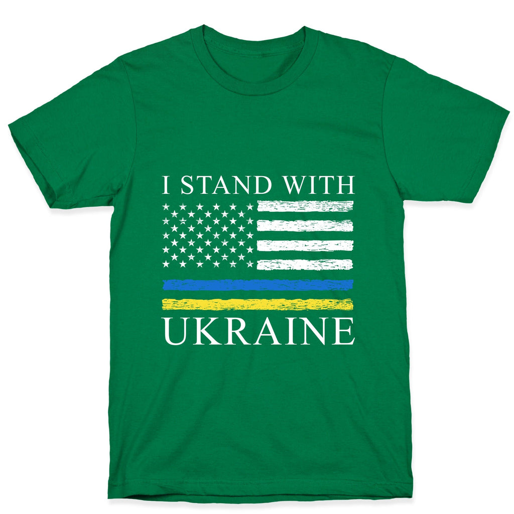 I Stand With Ukraine Flag Unisex