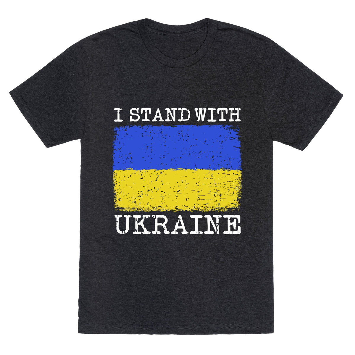 I Stand With Ukraine Unisex Triblend Tee Unisex