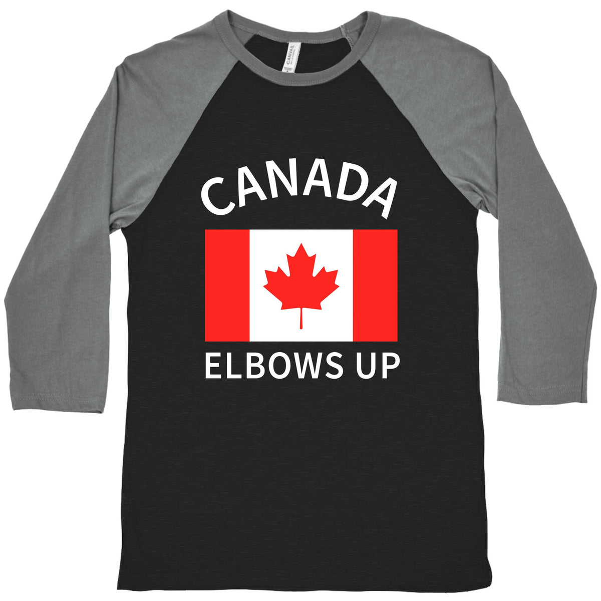 Elbows Up Canada Baseball Tee Unisex